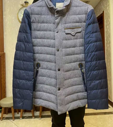 才子男士羽绒服，170/88A，质量很好。...