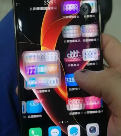 荣耀60pro手机摔了屏幕和框，换的测屏幕...