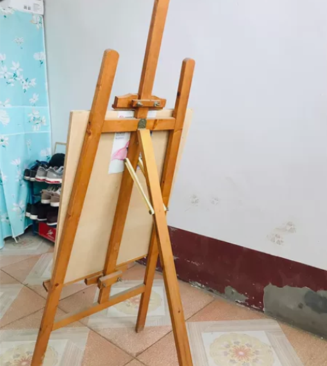 实木画架,买了就没用过,闲置出,自提不邮寄...