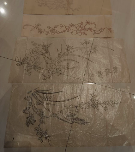 清代民国时期书画作品，四张一起的价格。纸质...