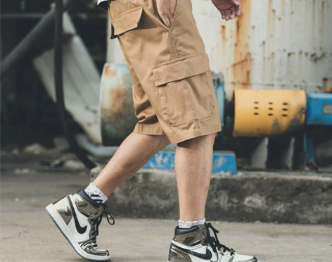 裤子男韩版夏季薄款休闲宽松运动裤青年男士五...