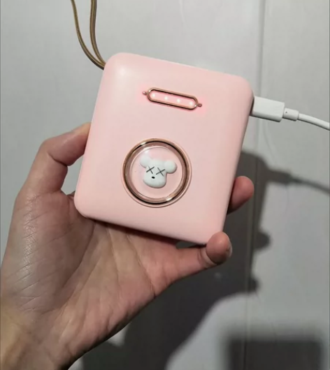 快充20000毫安自带线大容量充电宝适用于...