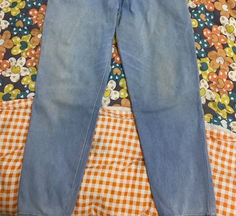 牛仔裤包邮 洗衣服洗过了可以直接穿裤腰大约...