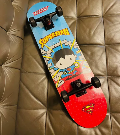 AD儿童初学者滑板DC正义联盟超人款 Q板...