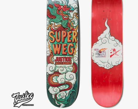 Justice世界极限运动大赛合作款 板面...