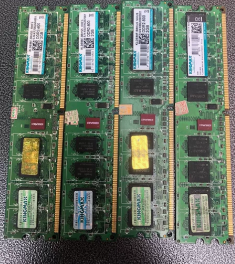 6条台式电脑胜创内存,4条DDR2 80...