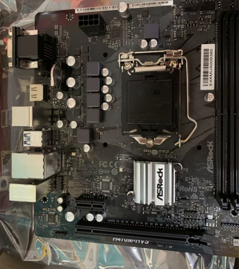 华擎h470m-hvs 主板1块    仅...