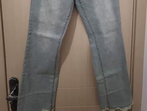 DREAM SEVEN77 直筒牛仔裤，全...