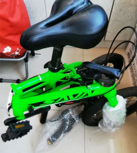 SAVA萨瓦7变速14寸折叠自行车几乎全新...