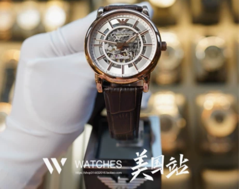 ?现货美国代购armani阿玛尼男士自动机...