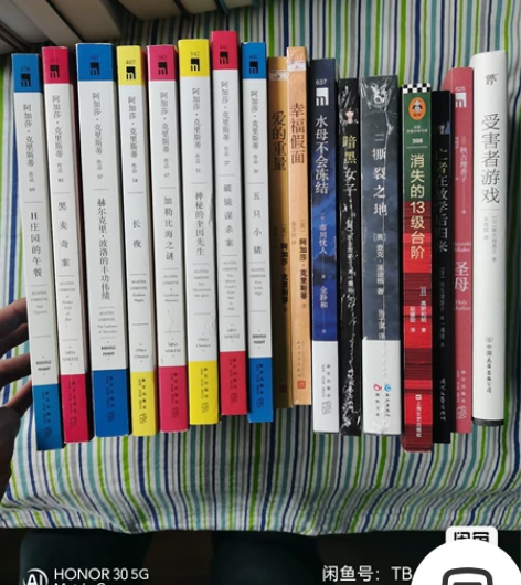 法医秦明、阿加莎克里斯蒂推理小说、大生意人...