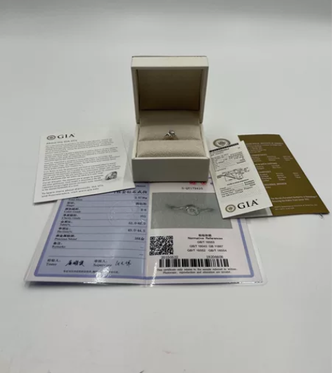 千叶钻戒 30分 99新 A级 珠宝钻石 ...