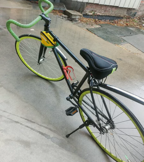 死飞26寸30刀，买了不到两个月，还95新...