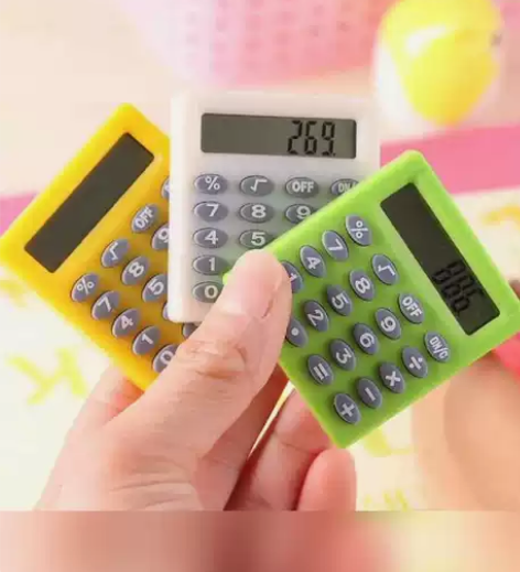 可爱迷你计算器学生考试小计算器 便携式计算...