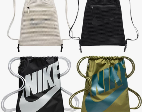 nike耐克抽绳包双肩包背包女运动训练健身...