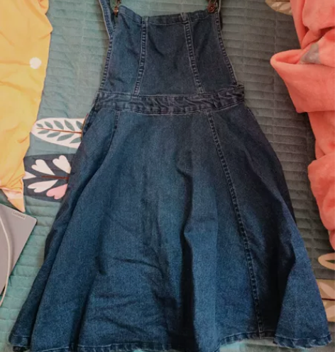 全新背带裙 165左右可以穿吧适合瘦一点的...