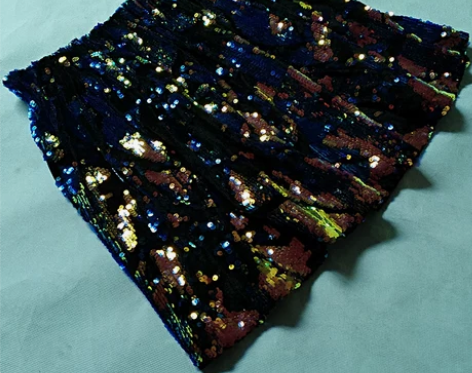 亮片百褶包臀裙ulzzang高腰女2020...