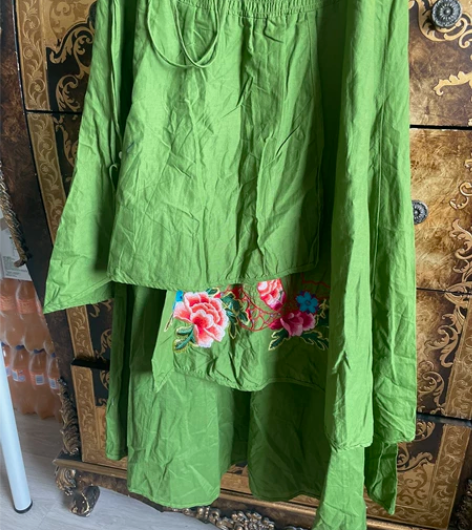 全新民族风裙子，颜色漂亮，不分身高可当半身...