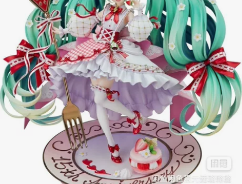 【预租】初音15周年草莓洋装,初兽猫家m ...