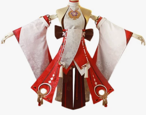 【预售】次元依原神cos服八重神子大全套c...