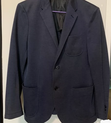 优衣库男西装外套，l码，春秋款穿的不多，转...