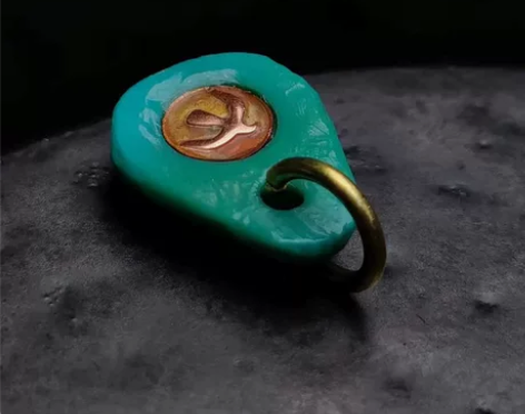 原矿绿松石 高桥 风格 印第安雷鸟 背云 ...