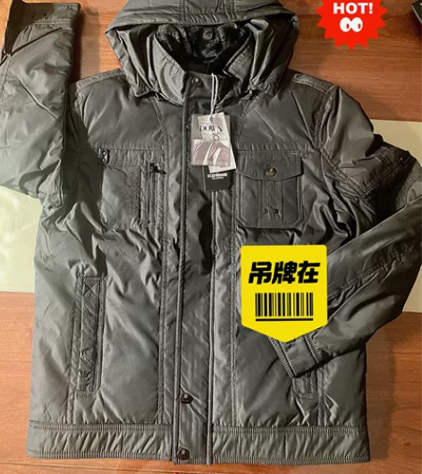 [火]红豆男士羽绒服[火]全新带吊牌 清仓...