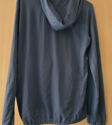 沃尔玛专柜男士深蓝色夏季防晒运动服 m码(...