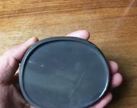 肇庆端砚 砚石堂 麻子坑砚台 浮云白 天