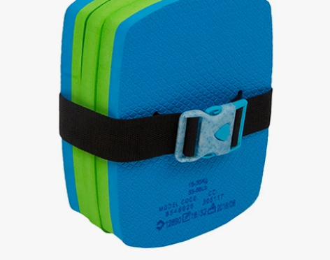 迪卡侬游泳背漂儿童浮背浮板浮漂成人初学游泳...