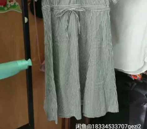 嗨森活2019新款裙子女夏学生棉麻文艺小清...