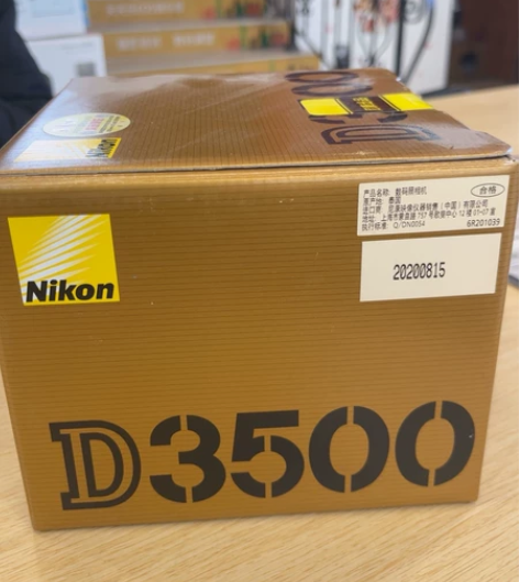 尼康单反相机D3500 全新原包装未拆封未...