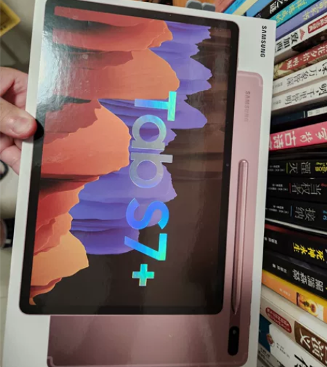 三星Galaxy tab s7＋，国行金色...