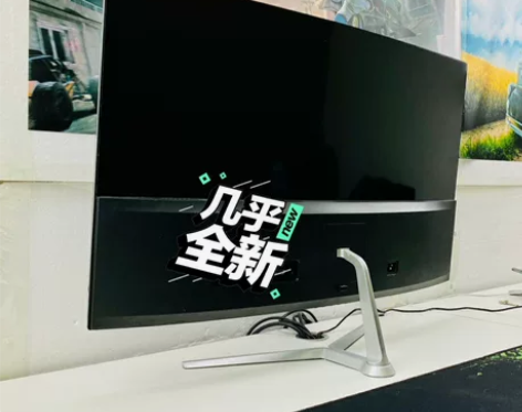 32寸泰坦无边框显示器1800R曲面屏超薄...