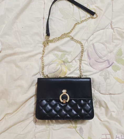 斜挎包，链条包，皮质很好，13付邮送 感兴...