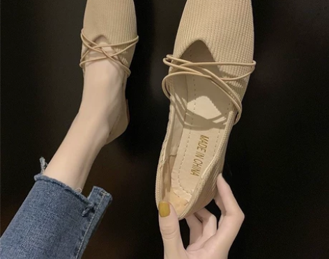 豆豆鞋女春秋新款浅口单鞋平底韩版懒人鞋瓢鞋...