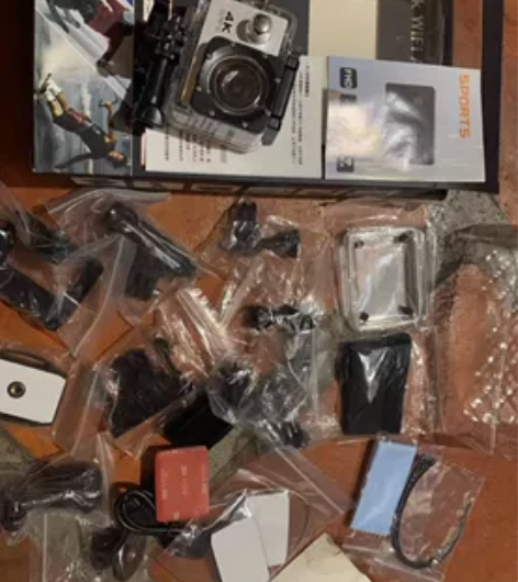 全新高清4K带wif防水运动相机摩托车记录...