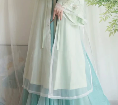 【七月夕 缤纷果味 绿】汉服 仅鱼尾下裙M...