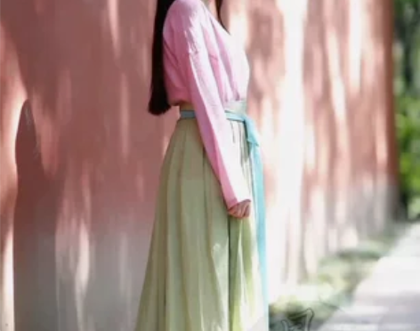 汉服全套对襟襦裙/短褙子女观汉服风流店 借...