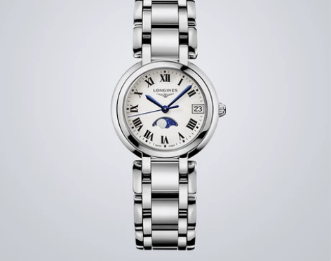 ?Longines浪琴 官方正品心月月相石...