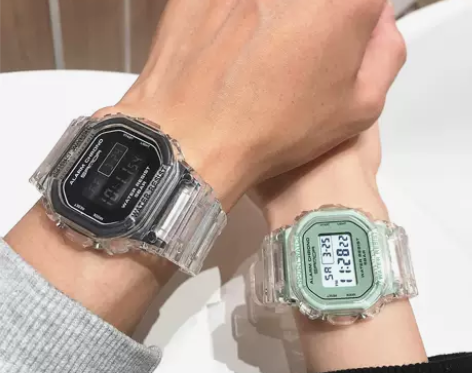 独角兽防水情侣表ins风多功能电子手表女潮...