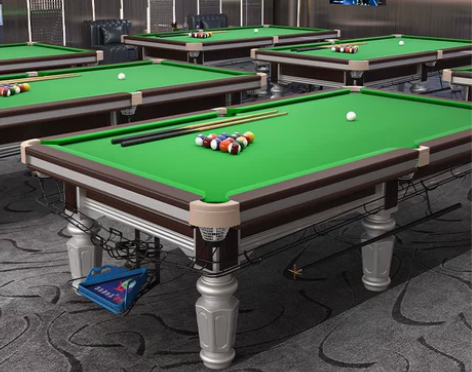 台球桌标准型商用台球厅中式黑八理石台球家用...