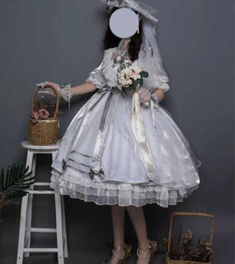 艾莉莎的低喃原创Lolita洋装op优雅连...