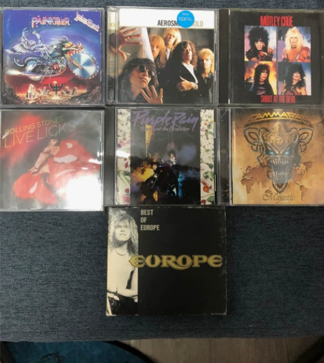 流行摇滚重金属音乐CD合集 全部都是经典大...