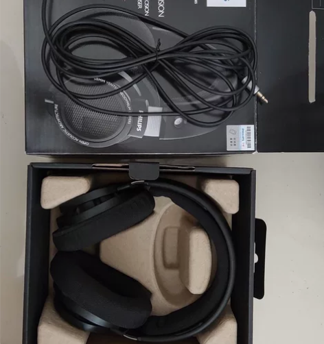 飞利浦（PHILIPS）头戴式耳机有线耳机...