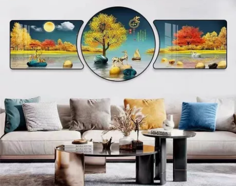 闲置全新无框画,买来没用上,现低价出售。同...