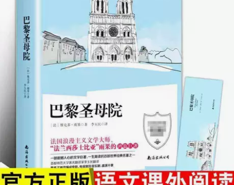 巴黎圣母院书全译本雨果原著珍藏版中文版小说...