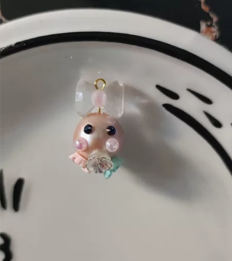 巴洛克阿飘珍珠吊坠523 所见即所得，不带...