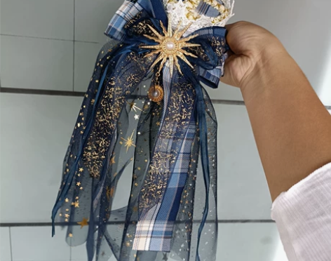 打歌服小礼帽 直径13CM，夹子固定手作不...