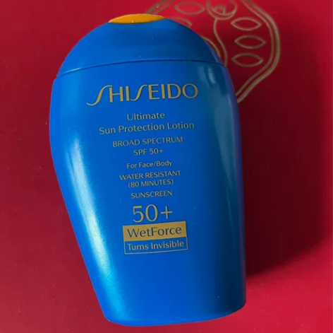 资生堂防晒霜余量至少还有一半，不习惯擦防晒...